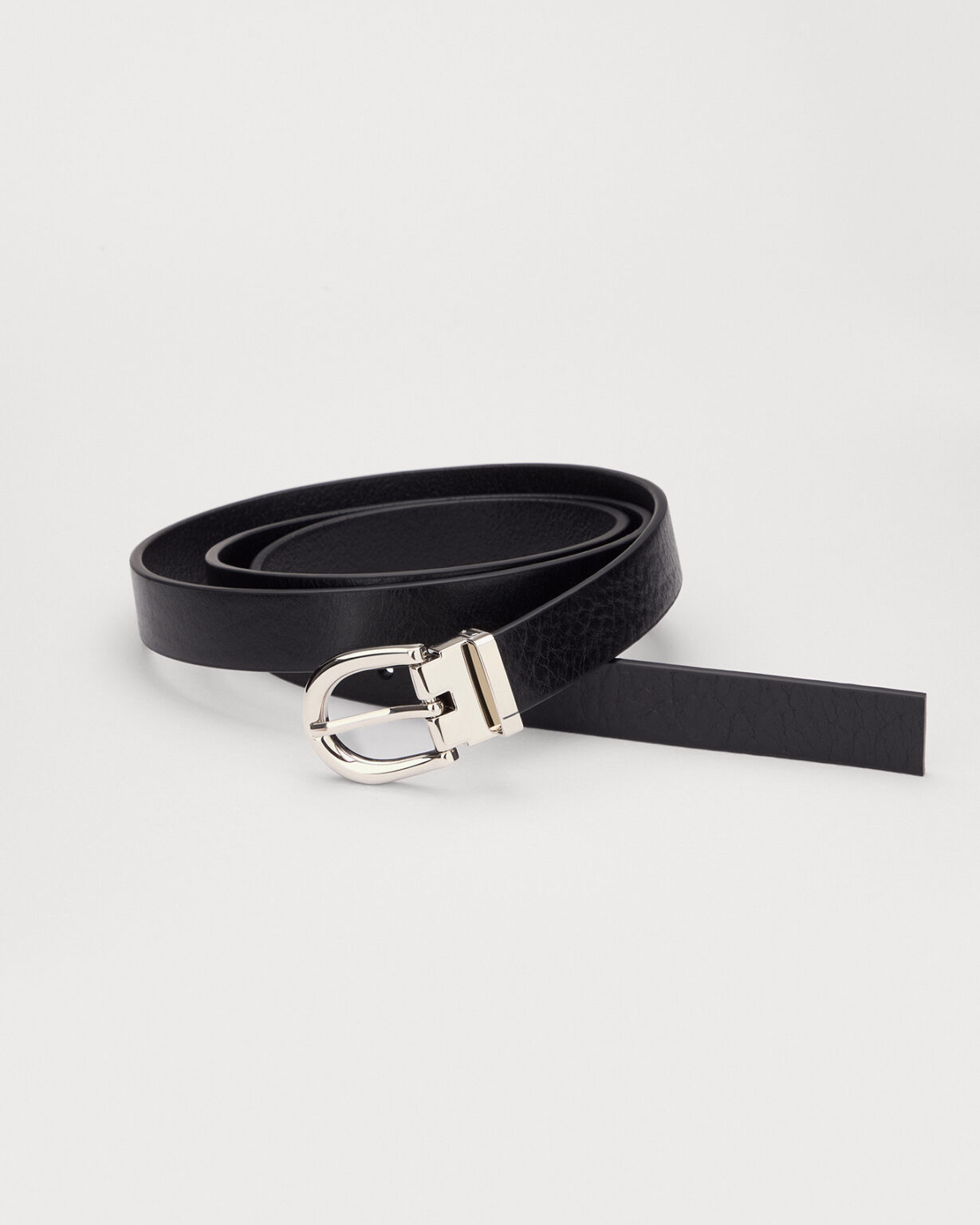 Narrow Tuscan leather strap, 18 mm