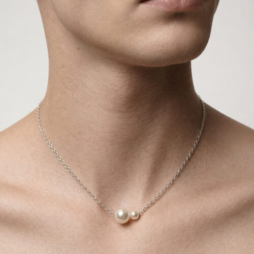 pendant with pearls for men